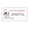 Kitchen Girl Address Label