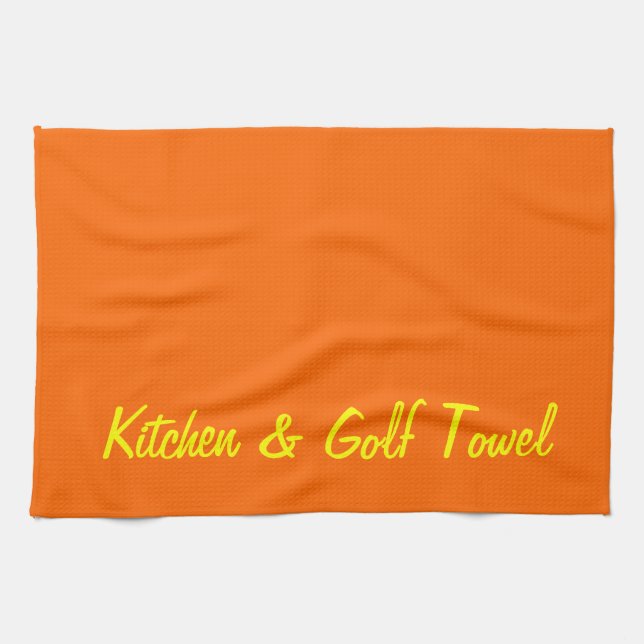 Kitchen & Golf Towel (Horizontal)