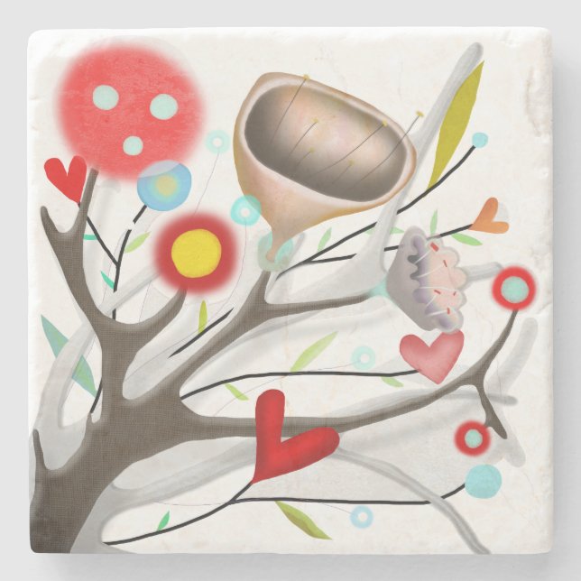 Kitchen Homedecor 2014 Stone Coaster (Front)