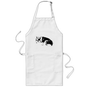 Kitchen Ink, Corgi Calm Long Apron