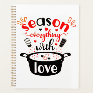Kitchen-Inspired Wavy Wonders, Warm Wishes Planner