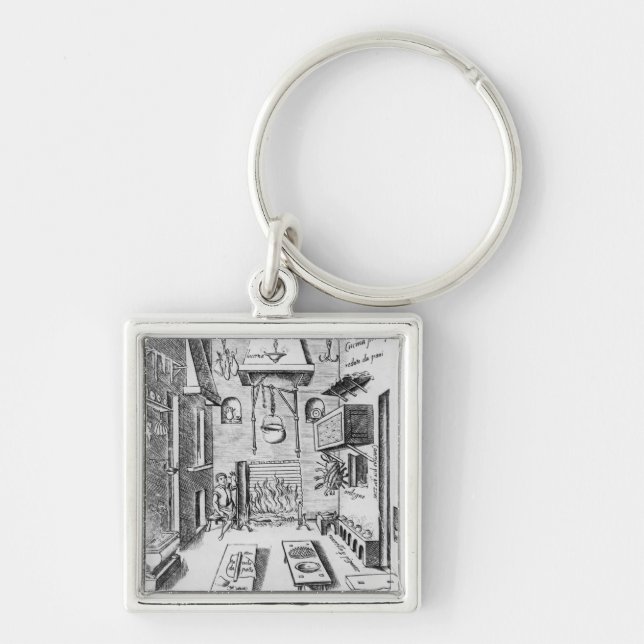 Kitchen interior keychain (Front)