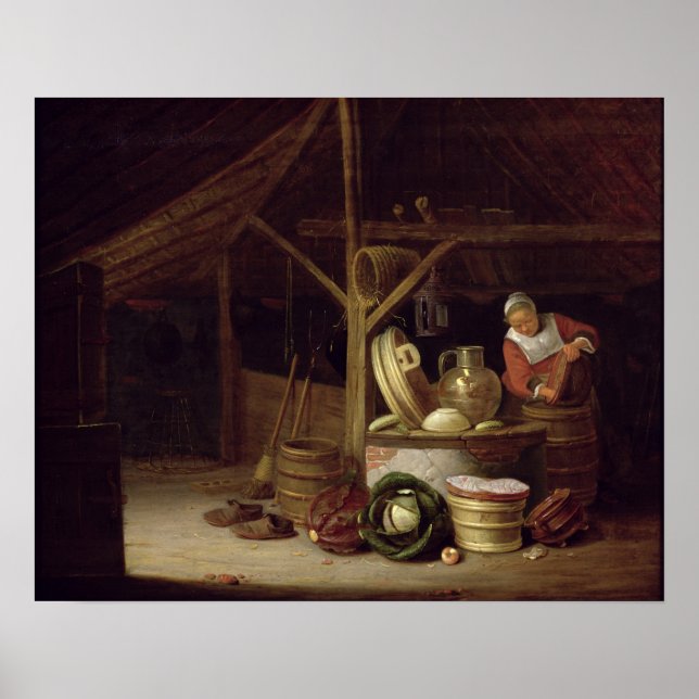 Kitchen Interior Poster (Front)