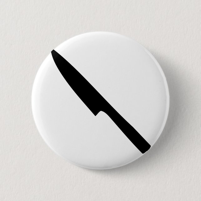 kitchen knife 2 inch round button (Front)