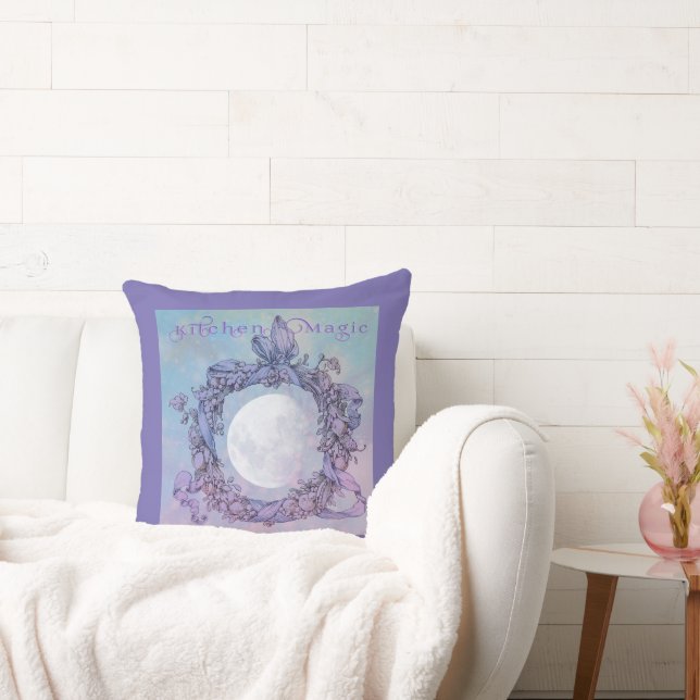 Kitchen Magic Throw Pillow (Couch)