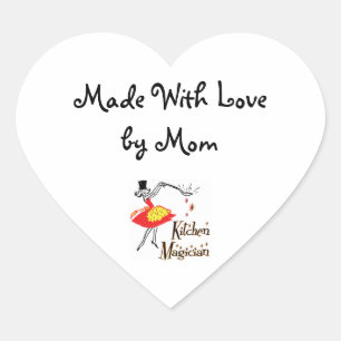 Kitchen Magician Custom Retro Mom Sticker