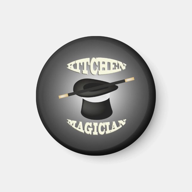 Kitchen Magician Magnet (Front)