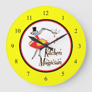 Kitchen Magician Retro Wall Clock