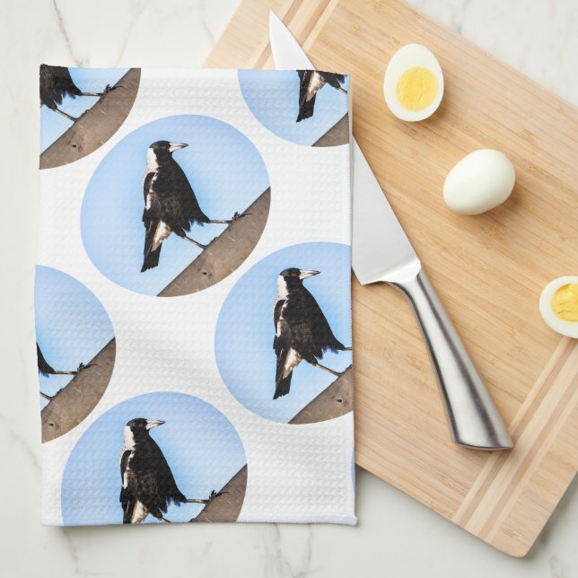 Kitchen Magpie Towel (Quarter Fold)