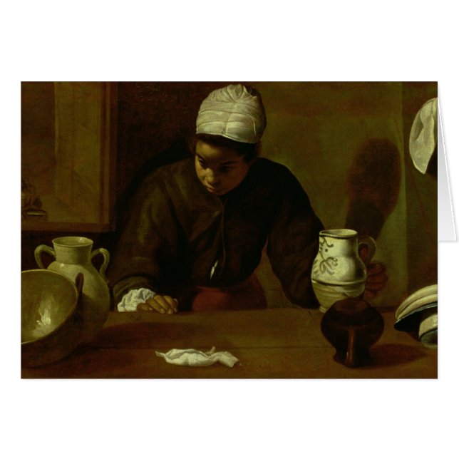 Kitchen Maid with the Supper at Emmaus, c.1618 (Front Horizontal)