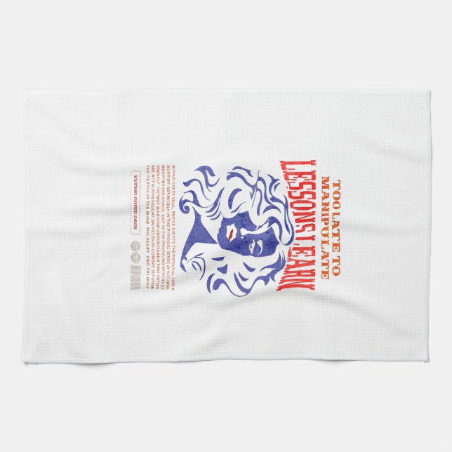 KITCHEN MANIPULATE LESSONS LEARN TOWEL (Horizontal)