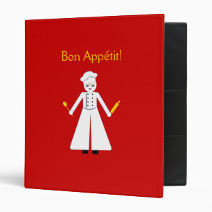 Kitchen Martzkins Chef Recipe Binder