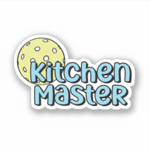 Kitchen Master   Blue and Yellow Pickleball