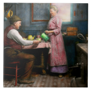 Kitchen - Morning Coffee 1915 Tile
