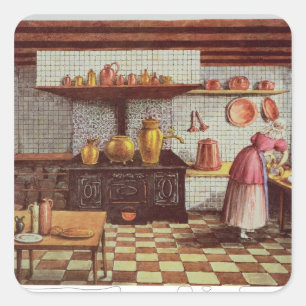 Kitchen of the Hotel St.Lucas Square Sticker