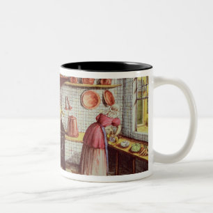 Kitchen of the Hotel St.Lucas Two-Tone Coffee Mug