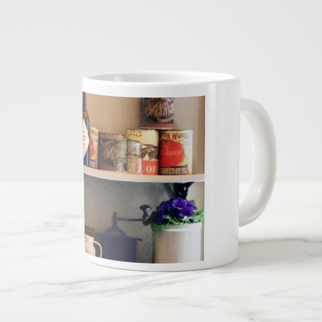 Kitchen Pantry Large Coffee Mug (Front Right)