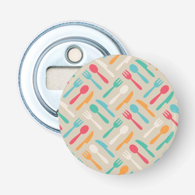 Kitchen pattern 3 bottle opener (Front)