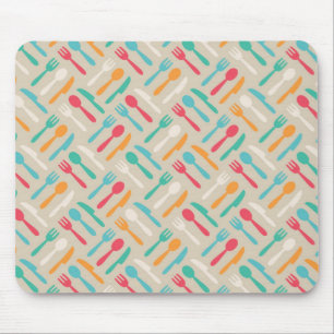 Kitchen pattern 3 mouse pad