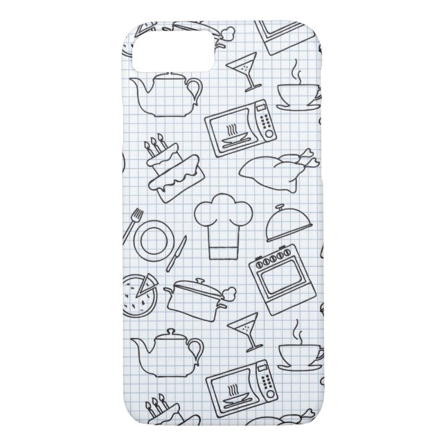 Kitchen Pattern 4 Case-Mate iPhone Case (Back)