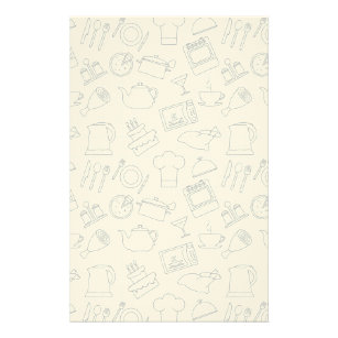 Cooking Stationery Templates, Cooking Custom Stationery Templates