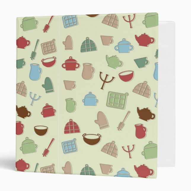 Kitchen pattern binder (Front/Inside)