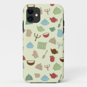 Kitchen pattern iPhone 11 case