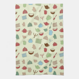 Kitchen pattern towel