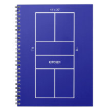 Kitchen Pickleball Court Diagram