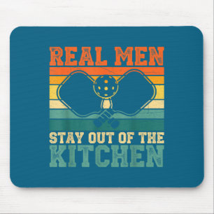 Kitchen Player Real Out Pickleball Stay Humor Mouse Pad