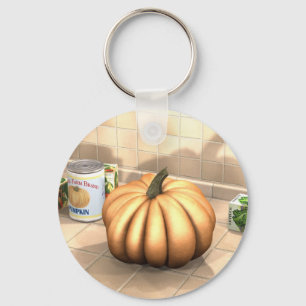Kitchen Pumpkin Keychain