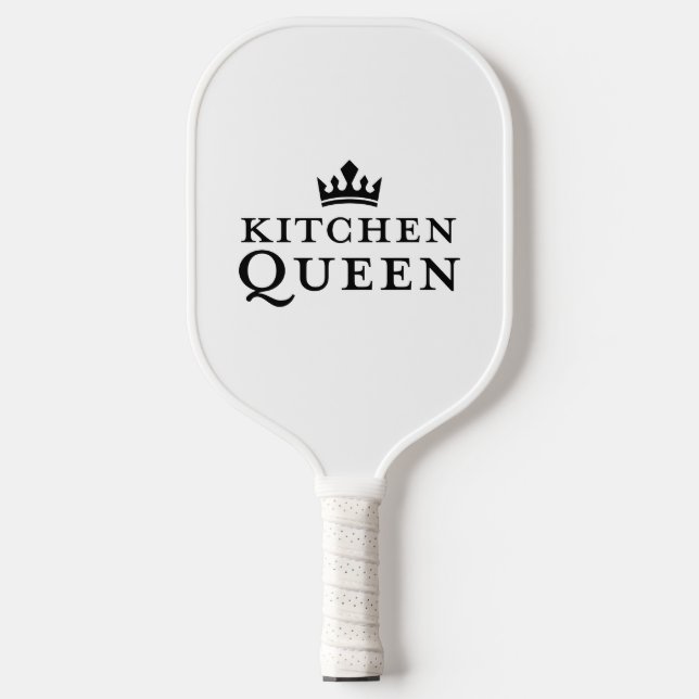 Kitchen Queen Pickleball Hat Crown Gift For Her Paddle (Front)
