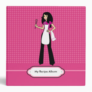 Kitchen Recipe Album Personalized Binder
