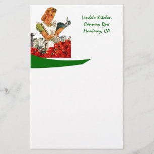 Kitchen Recipes Personal Stationery EZ2Customize