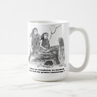 Kitchen remodel for cavemen coffee mug