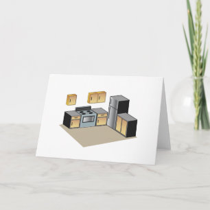 Kitchen Remodel Greeting Card