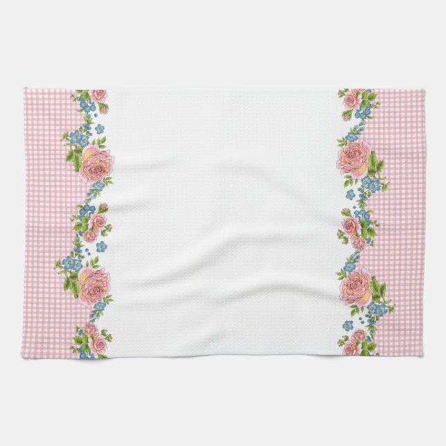 Kitchen Rose kitchen towel (Horizontal)