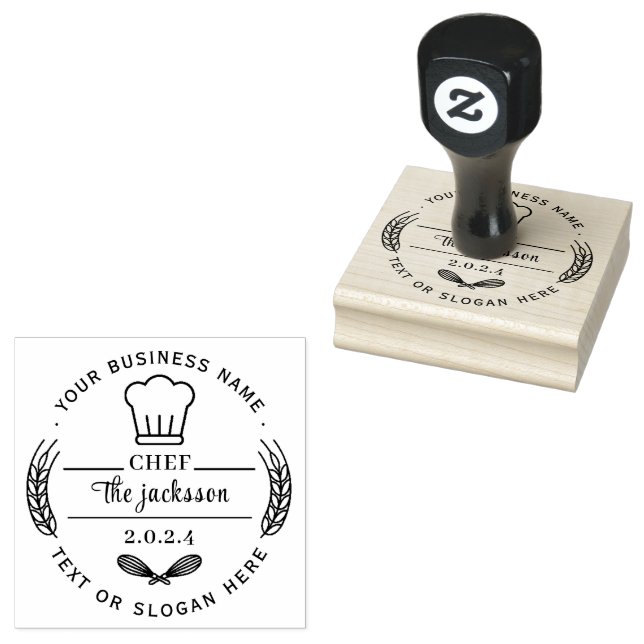 Kitchen Rubber Stamp (Stamped)