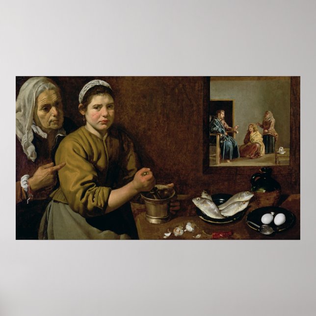 Kitchen Scene Poster (Front)