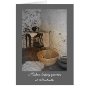 Kitchen Sleeping Quarters at Monticello