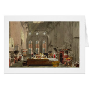 Kitchen, St. James's Palace, engraved by William J