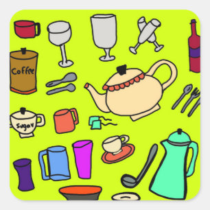 Kitchen sticker