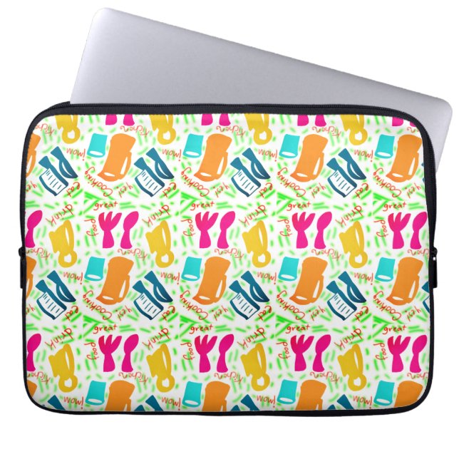 kitchen stuff laptop sleeve (Front)