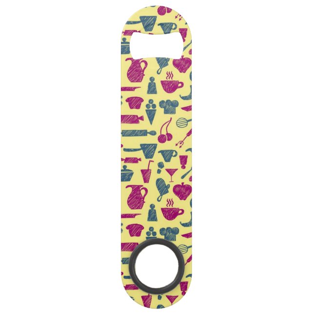 Kitchen supplies speed bottle opener (Front)