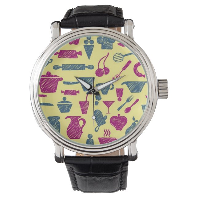 Kitchen supplies watch (Front)