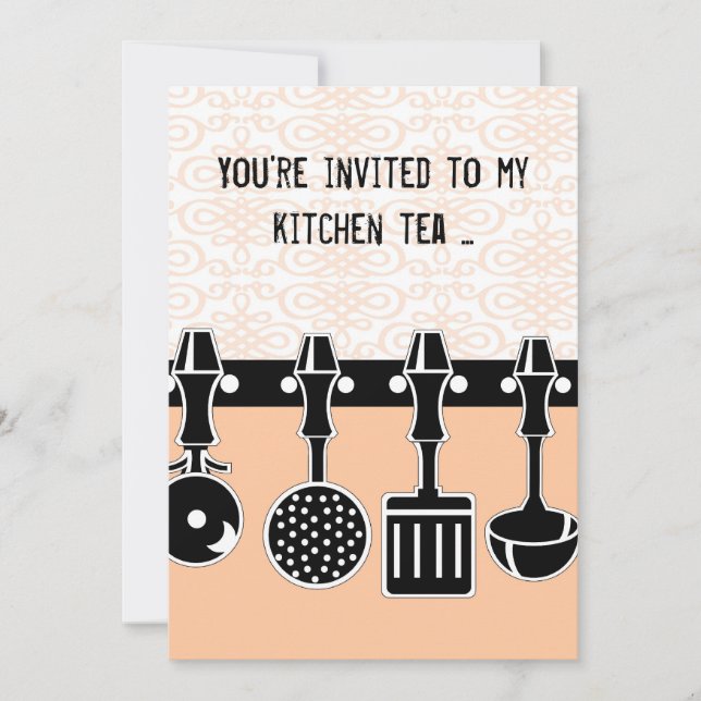 Kitchen Tea Invitation (Front)