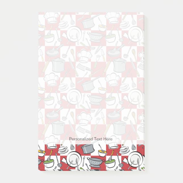 Kitchen Tools Check Post-it Notes (Front)