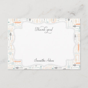 Kitchen Tools Thank You Card