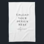 Kitchen Towel 16" x 24"<br><div class="desc">Customize your design in Templett. After you are done editing, download your file in a JPG format (don't forget to turn on the bleed option). Upload your design here by clicking on the blue "Personalize" button.</div>