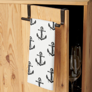 Kitchen Towel-Anchors Towel